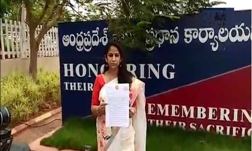 TDP leader Sadineni Yamini complaint to AP DGP