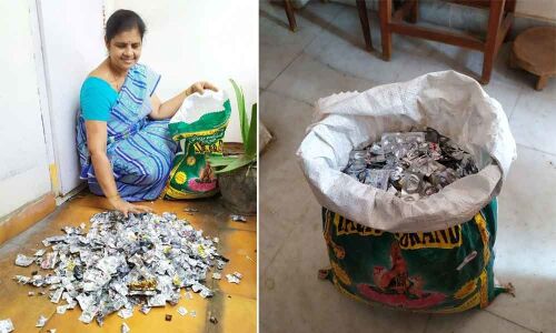 A Science teacher leads by example