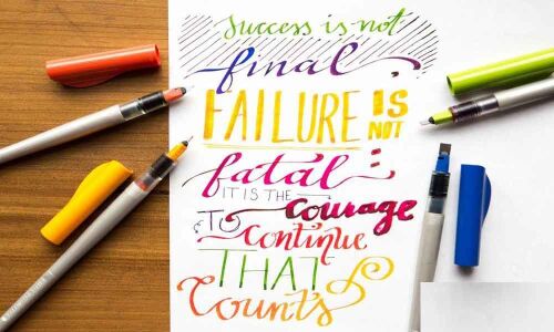 Workshop on parallel pen calligraphy at Lamakaan