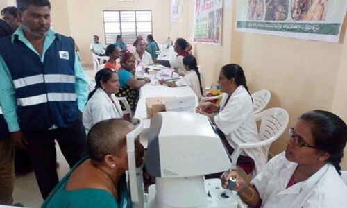 Kanti Velugu opticians demand job security