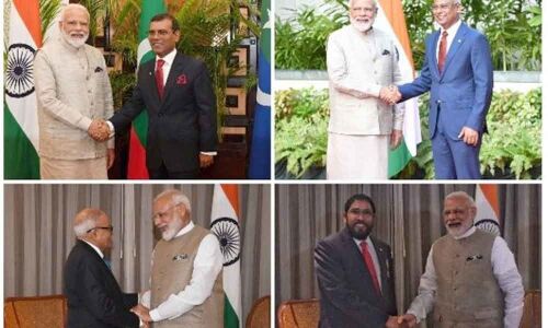 Modis recent foreign visits, a message to China