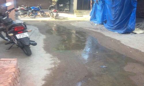 Drainage overflow troubles residents