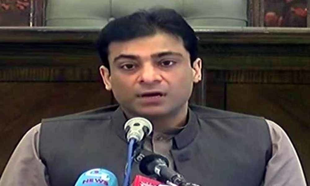 Hamza Shehbaz arrested by NAB officials in Lahore court