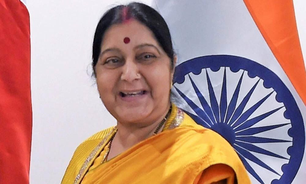 Sushma Swaraj rebuts reports of her appointment as Andhra Governor