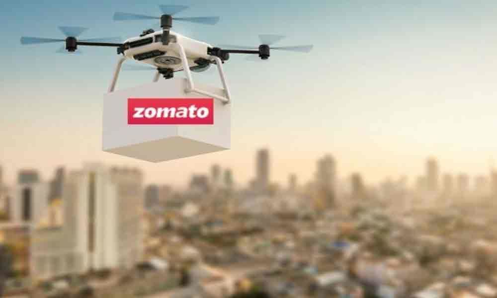 Zomato successfully tests food delivery via drone