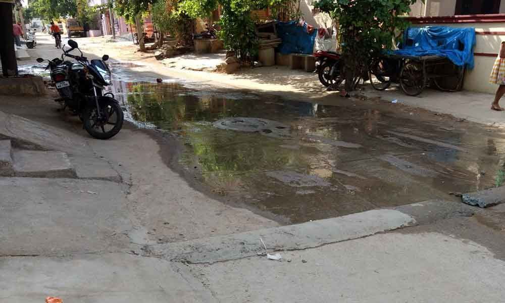 Residents fume over overflowing sewage