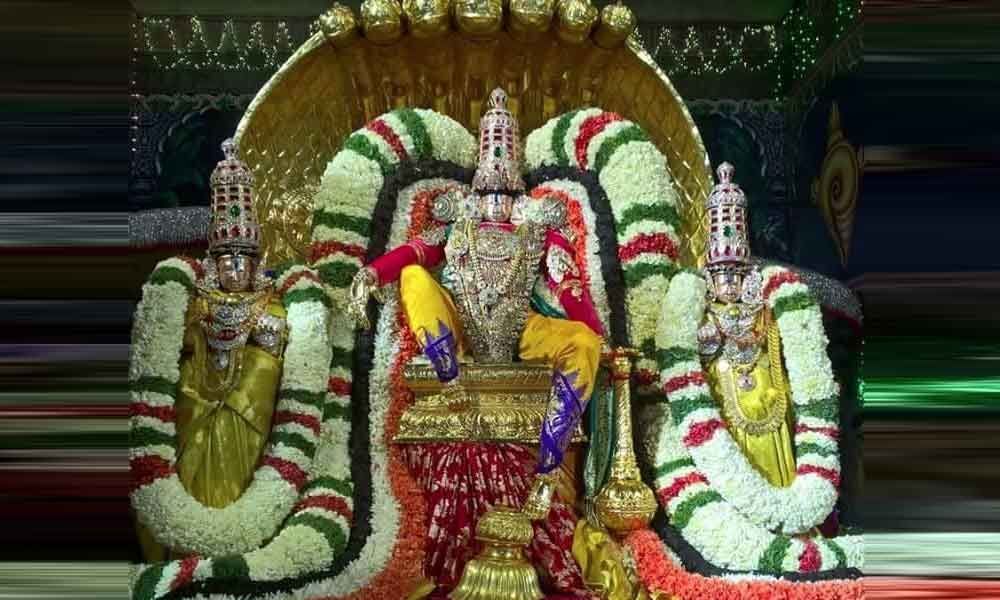 Rathotsavam held at Lord Balaji temple