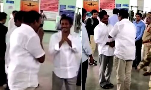 Janasena MLA meets CM YS Jagan