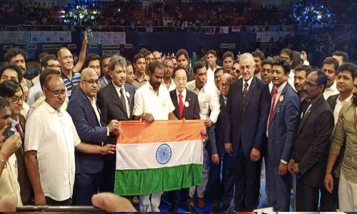 Taekwondo tournament takes off at Gachibowli stadium