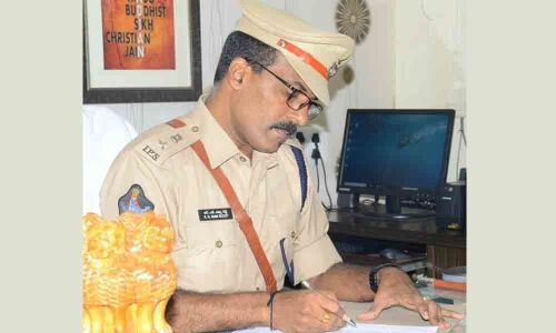 Ammireddy assumes charge as Srikakulam SP