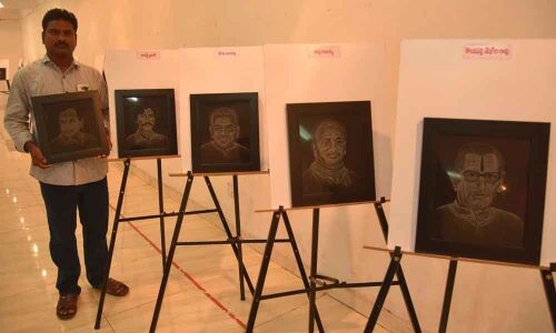 Carving legends on stone