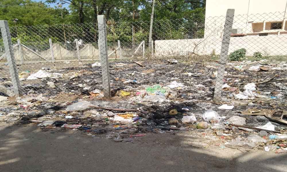 Outrage over garbage dumping in open plot