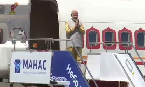 PM Modi arrives in Bishkek to strengthen Indias ties with SCO nations
