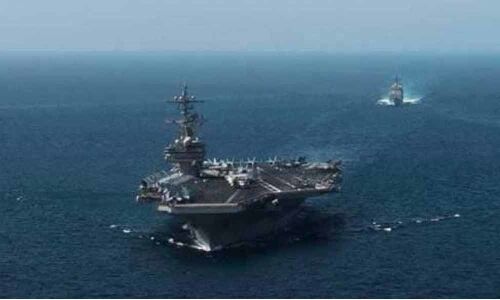 US Navy assisting 2 tankers targeted in Gulf of Oman