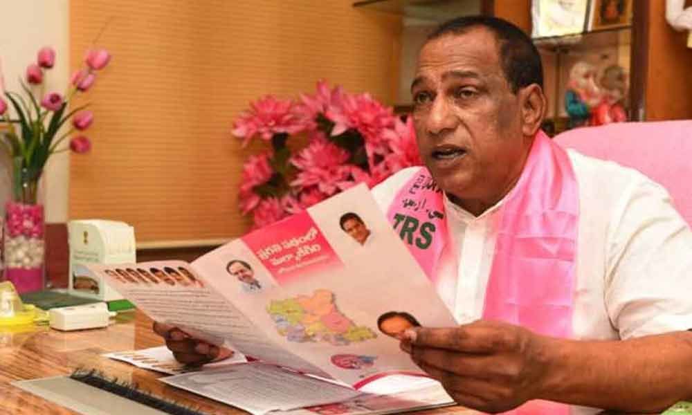 Complaint filed against false news being spread on Minister Malla Reddy