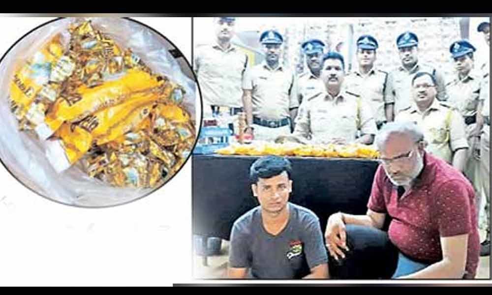 Man held for selling ganja chocolates in Hyderabad