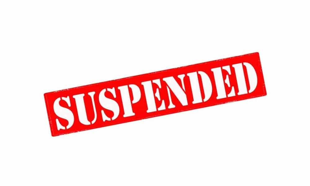 Velugu staff suspended for swindling money