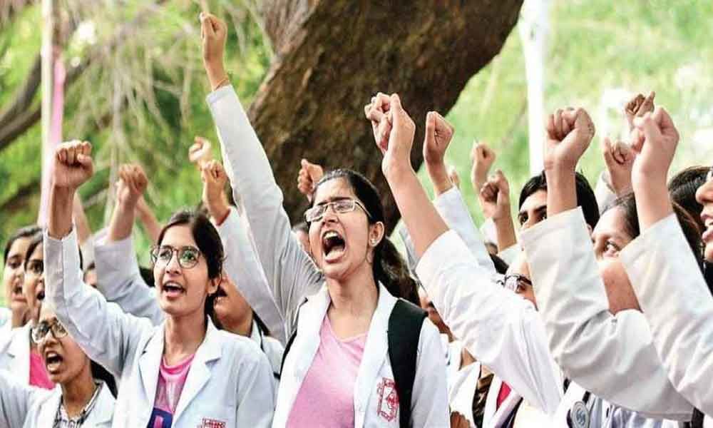 Doctors on strike in Kerala