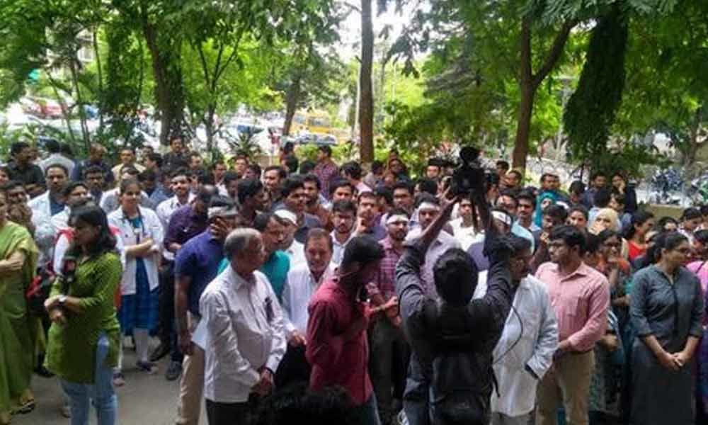 Telangana doctors join nationwide strike today