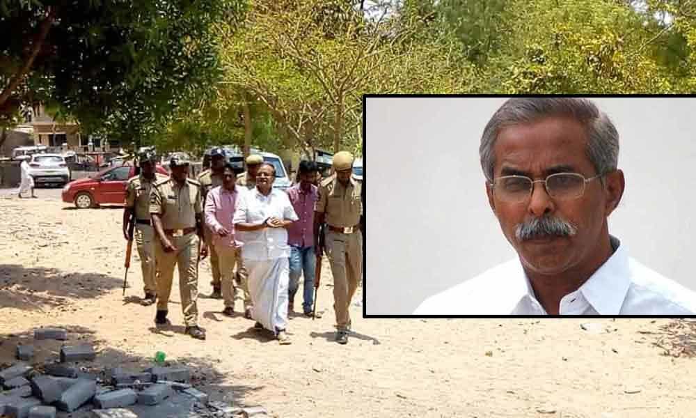Vivekananda murder case accused produced before Pulivendula magistrate court