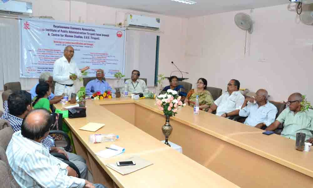 Tirupati: Bold reforms to check desertification needed