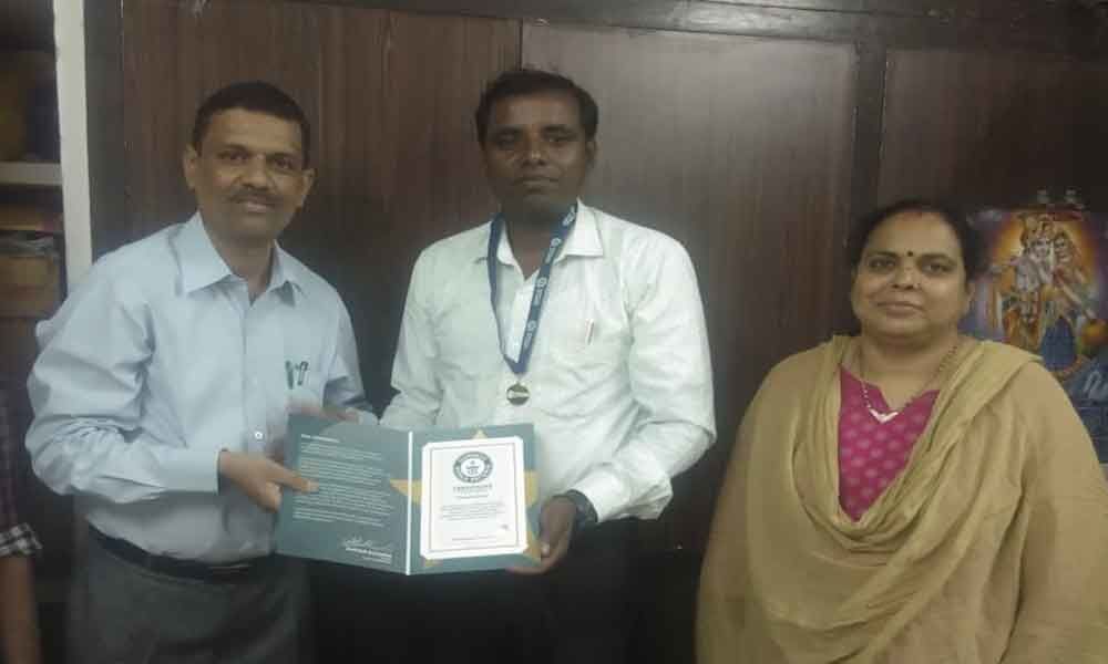 Guinness Record holder calls on his mentors