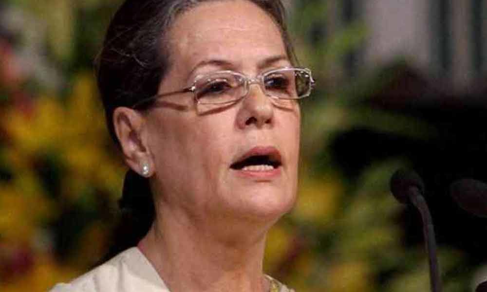 Sonia to chair meeting to discuss strategy for ongoing Parliamentary session