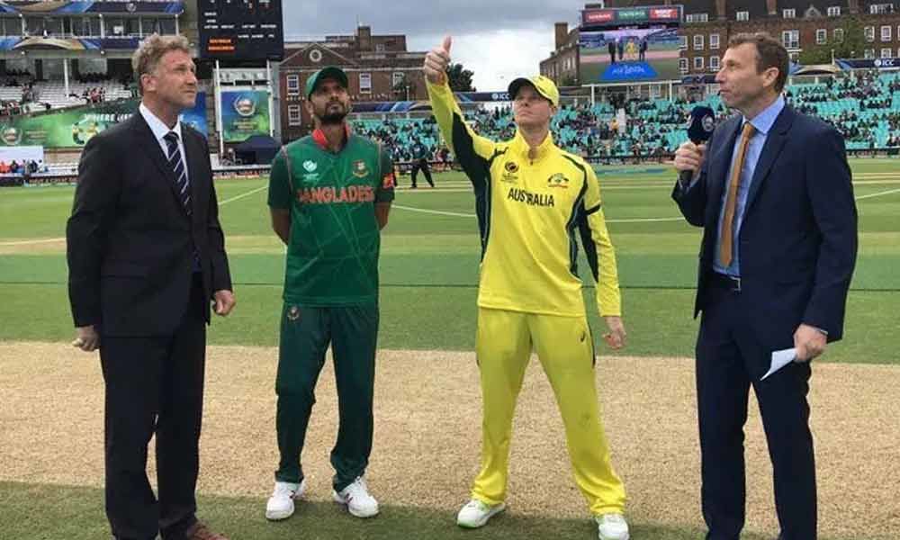 Australia elect to bat against Bangladesh