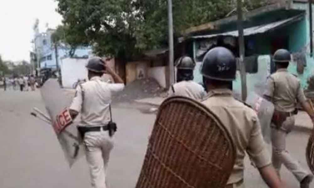 16 arrested, situation tense a day after clashes in West Bengals Bhatpara