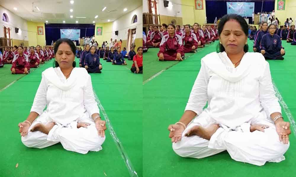 Yoga Day and Music Day fete at Koti College