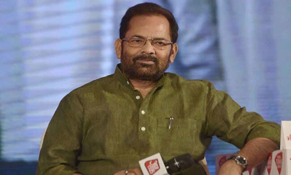 Mukhtar Abbas Naqvi slams Congress for opposing Triple Talaq Bill, says nothing to do with religion