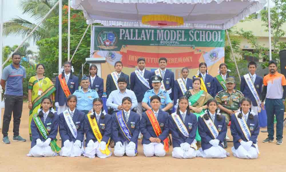 Pallavi students all set to lead school