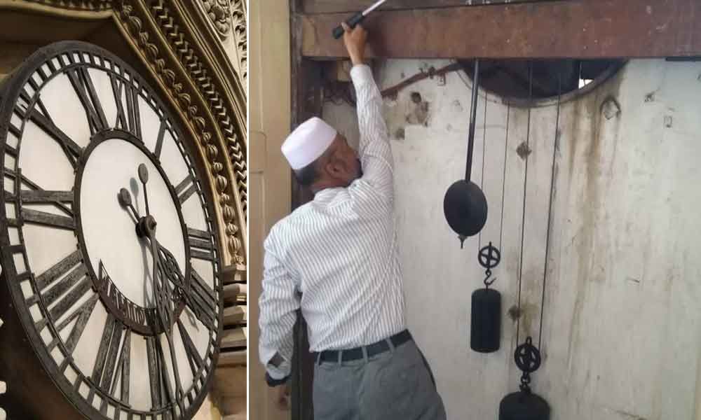 Meet the man who keeps Charminar clocks ticking