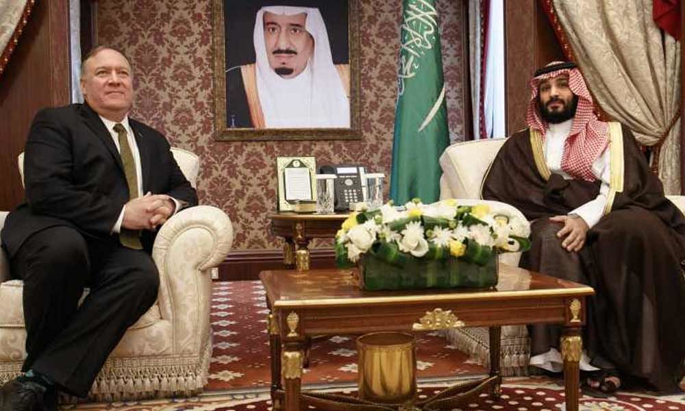 US Secretary of State Mike Pompeo meets Saudi rulers on Iran crisis