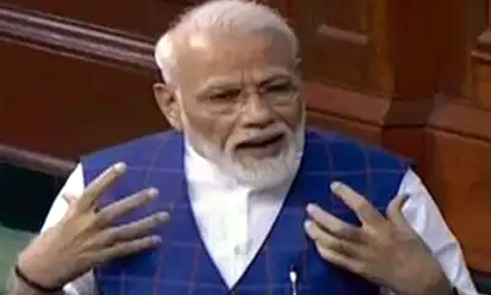Congress never recognised efforts of anyone other than members of the Gandhi family: PM Modi