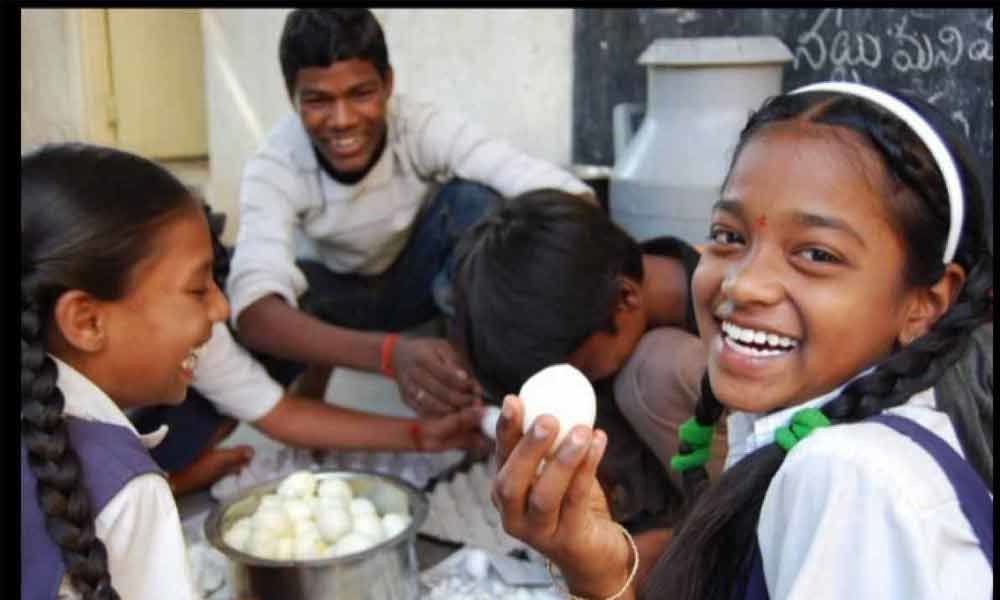 Children have the right to eat eggs, onions and garlic