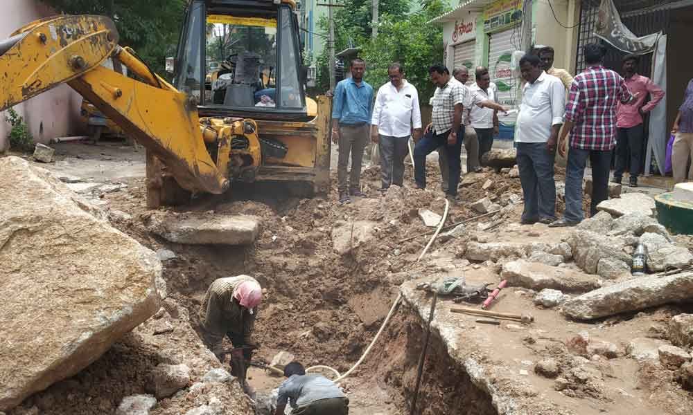 Complete Under Ground Drainage works on time: Dodla