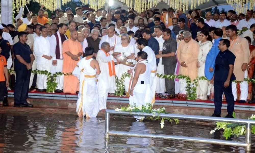 Uttar Pradesh government to reimburse Atal Bihari Vajpayees ash immersion bills