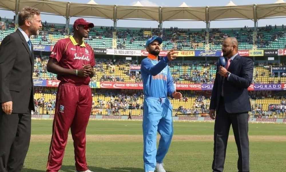 India opt to bat against West Indies