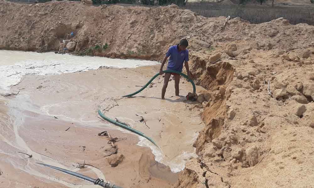 Illegal mining activity thriving in mandal
