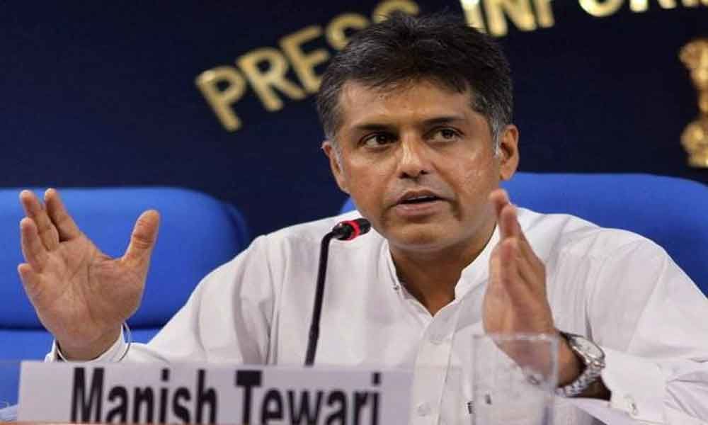 Elected government in Jammu and Kashmir in nations interest:Manish Tewari