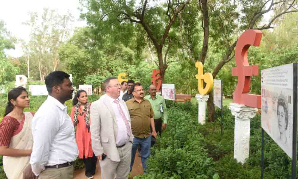 British Deputy High Commissioner visits Mayuri Park in Mahbubnagar