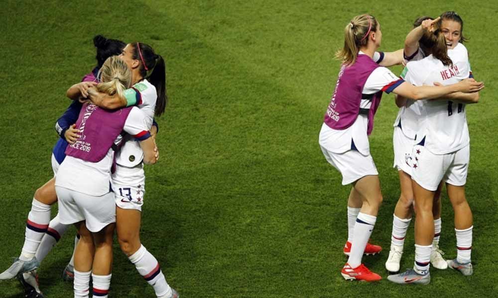 USA beat France to set up set up womens World Cup semi-final with England