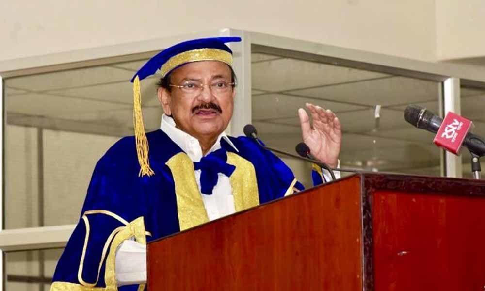 Vice President Venkaiah Naidu calls for out-of-box solutions to address challenges faced by common man