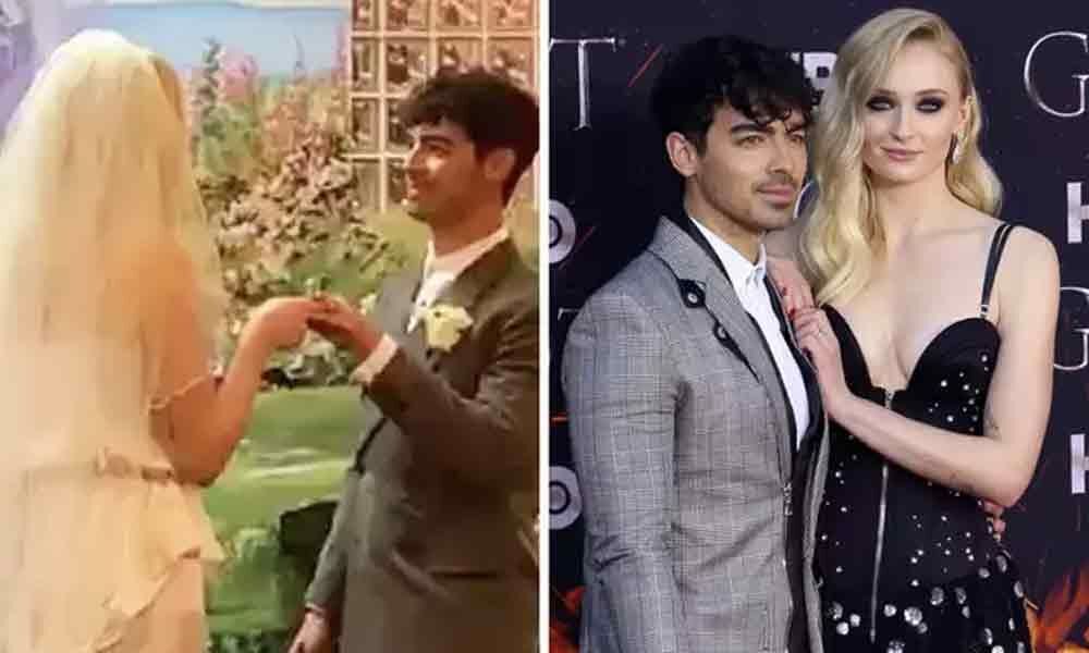 Married again! Joe Jonas and Sophie Turner exchange vows for second time