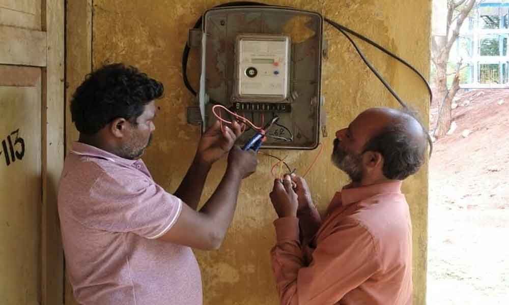 Officials swing into action, disconnect old meter