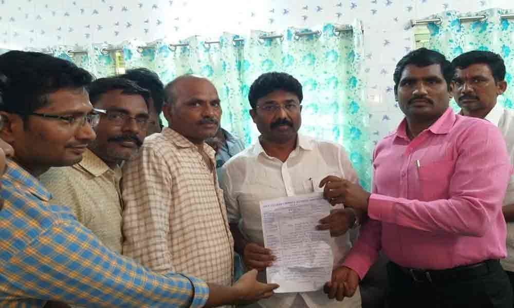Please to regularise contract lecturers service: Audimulapu Suresh