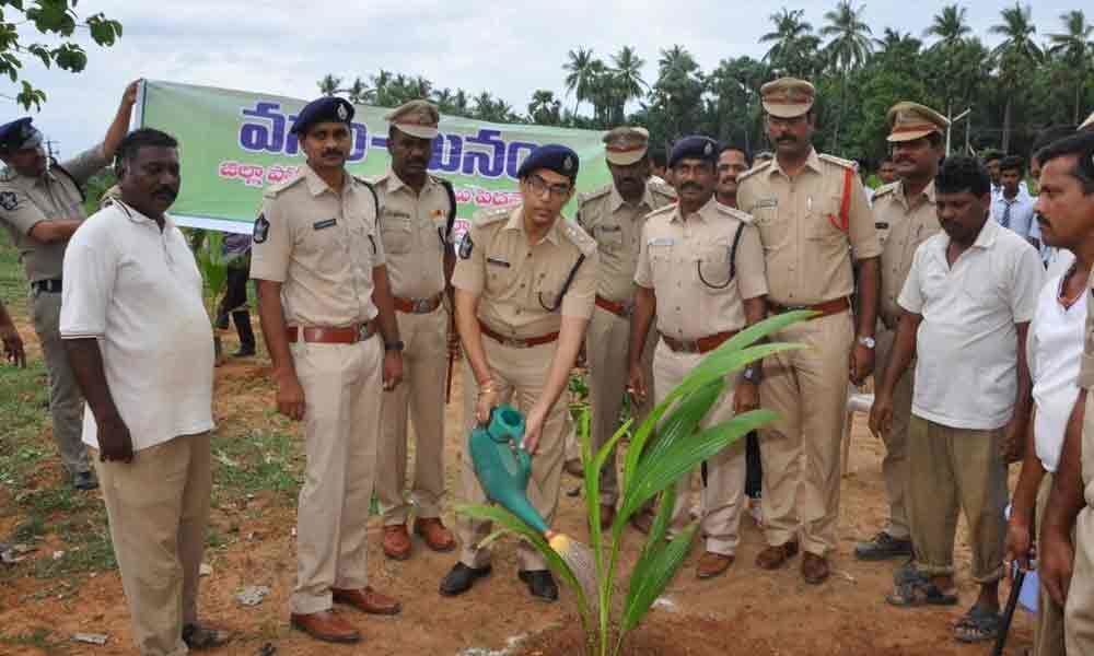 Cops to plant & protect 1 lakh saplings: SP Navdeep Singh Grewal