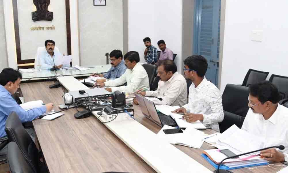 Collector reviews Poshan Abhiyan