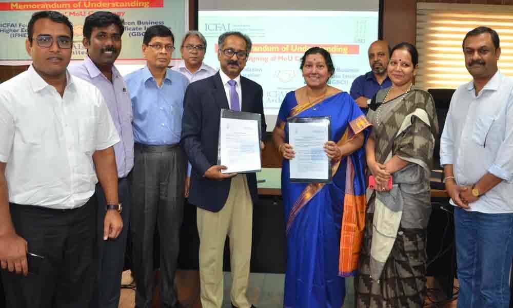 CFAI signs MoU with Green Business Certificate Institute